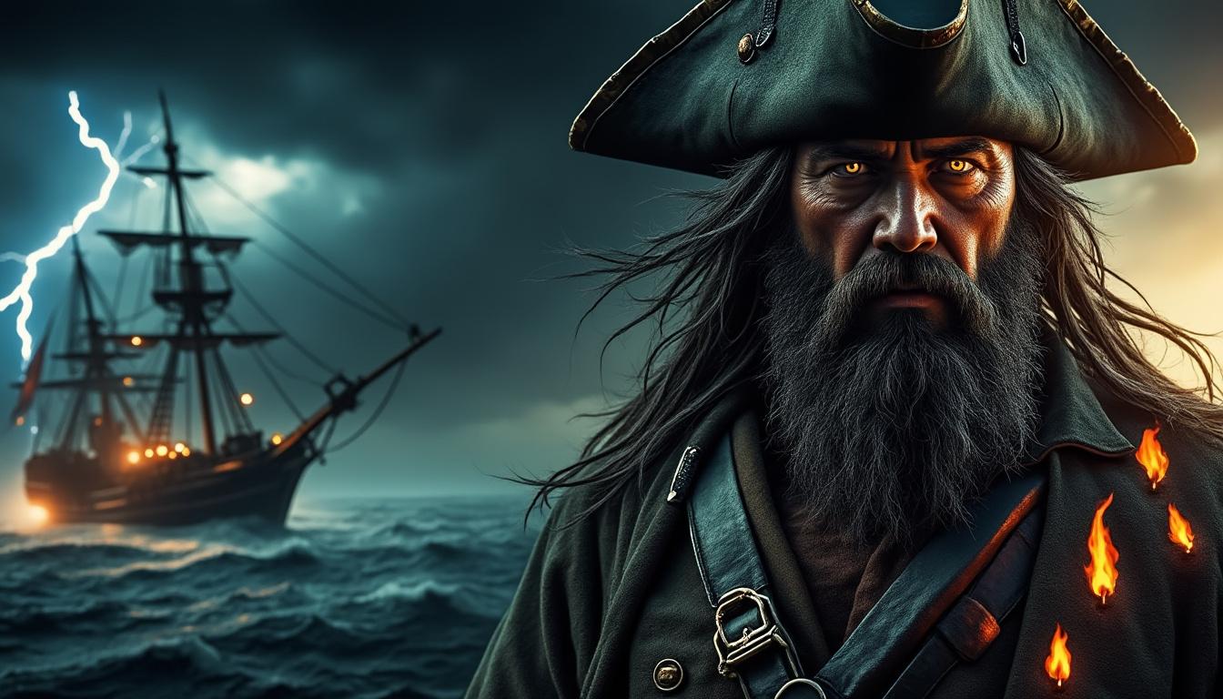 discover the complete biography of Blackbeard, his legendary exploits and the lasting legacy of this famous pirate who marked maritime history.