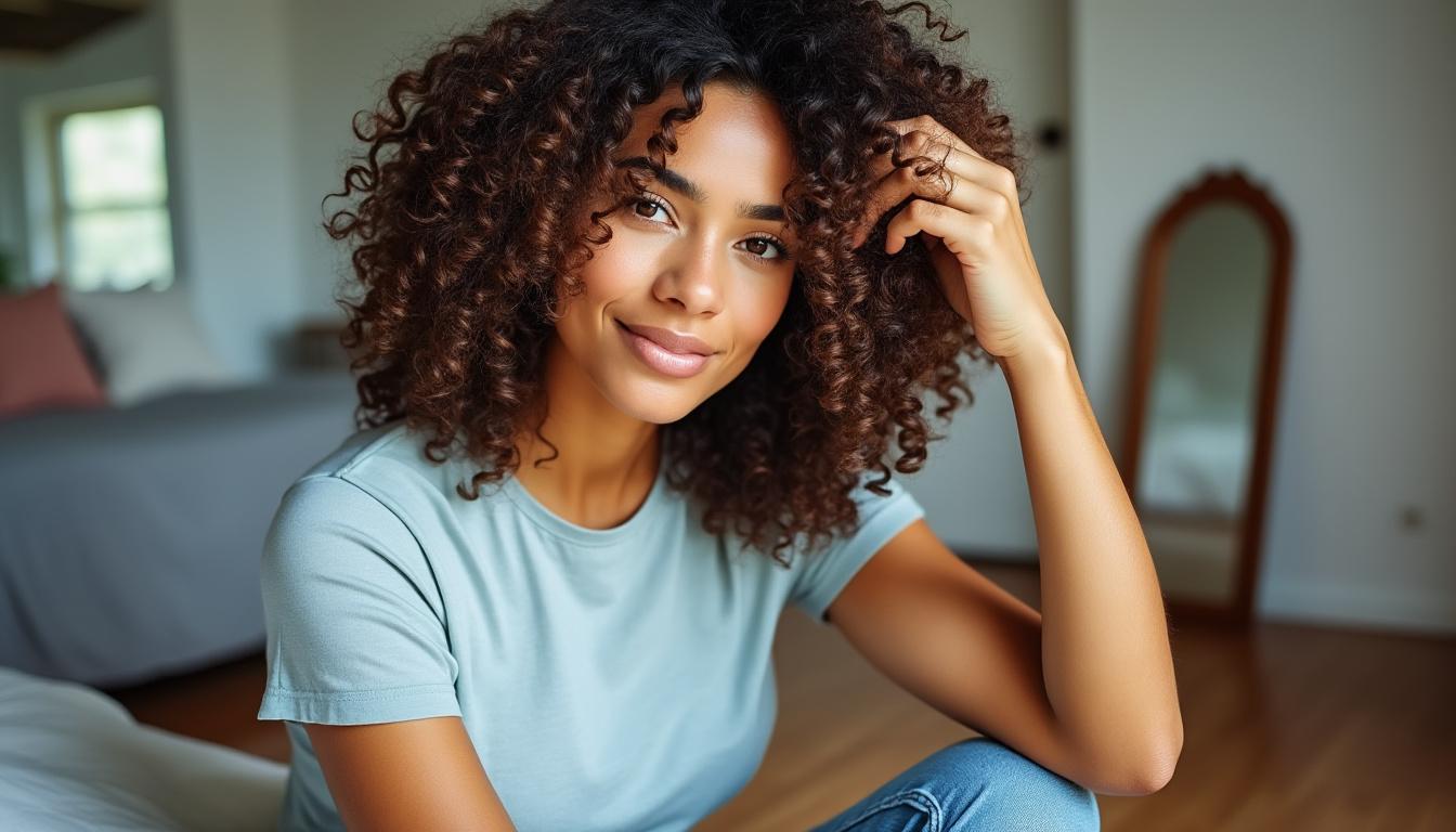 découvrez nos astuces incontournables pour sublimer vos cheveux bouclés avec la crème adaptée, et obtenir une définition parfaite de vos boucles toute la journée.