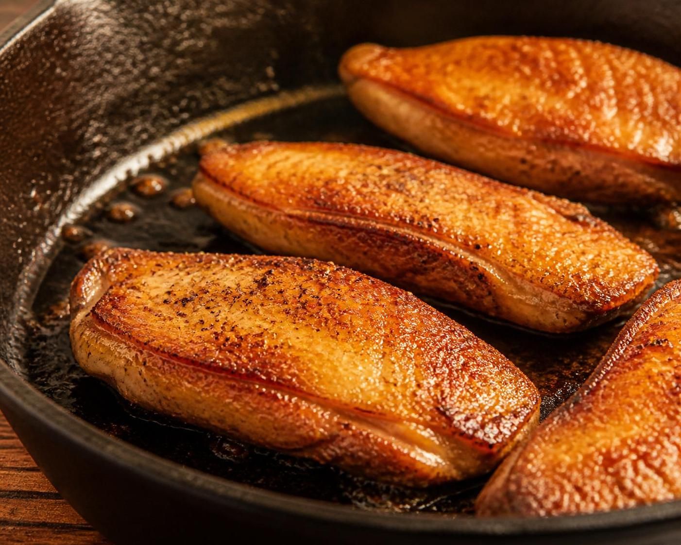 découvrez nos astuces pour réussir la cuisson des aiguillettes de canard à la poêle, afin d'obtenir une viande tendre et savoureuse à chaque fois.