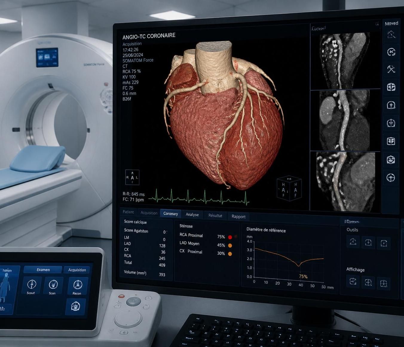 découvrez comment l'angioscanner révolutionne le diagnostic cardiovasculaire en offrant une imagerie précise et rapide pour détecter les anomalies des vaisseaux sanguins.