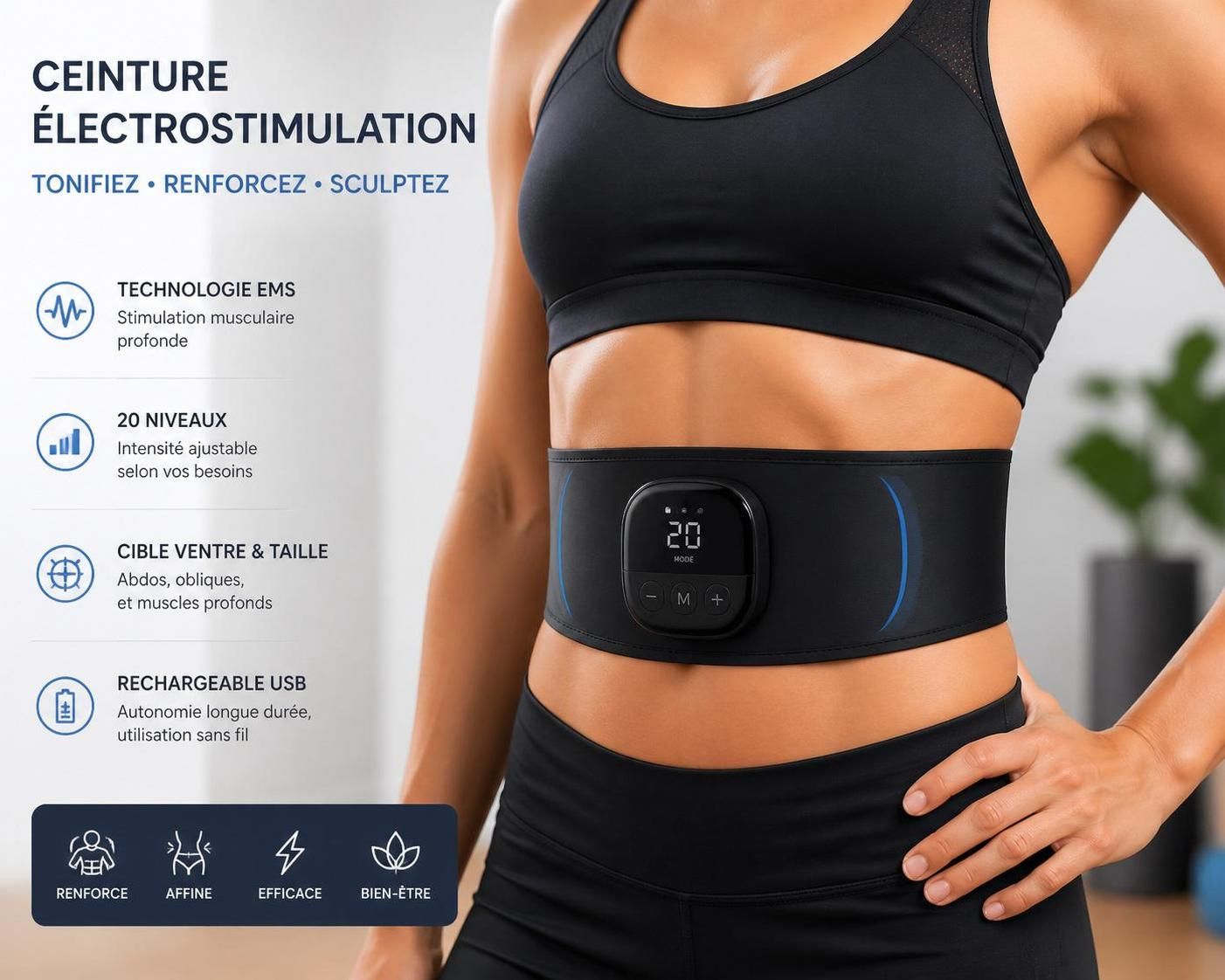 découvrez comment la ceinture d'électrostimulation peut tonifier vos muscles facilement et efficacement, sans effort intense. un allié pratique pour votre remise en forme.