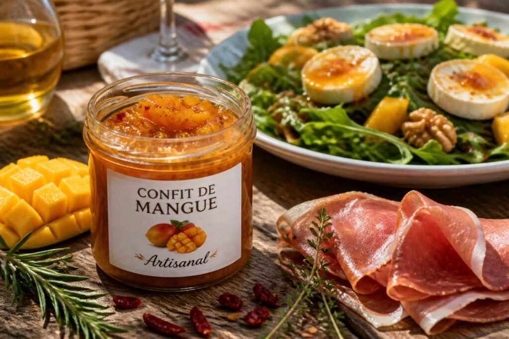 découvrez le confit de mangue, l’allié sucré-salé incontournable pour sublimer vos plats d’été avec une touche exotique et gourmande.