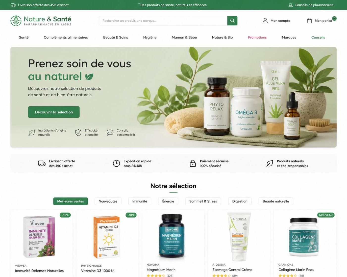découvrez les avantages d'easy parapharmacie pour vos achats santé en ligne : large choix de produits, prix compétitifs et livraison rapide.