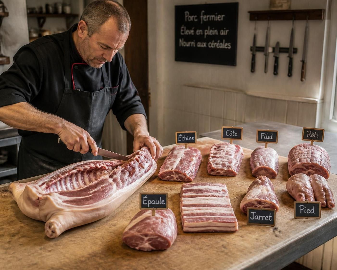 découvrez les meilleures techniques de découpe du cochon pour obtenir une viande savoureuse et tendre, idéale pour vos recettes gourmandes.