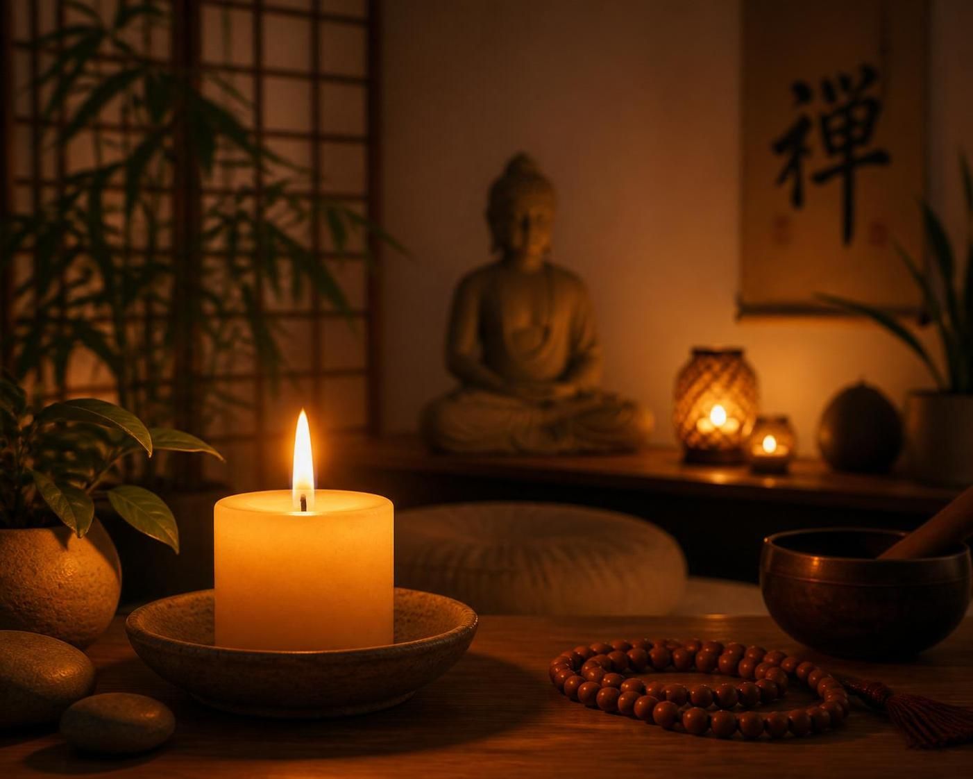 descubra o momento vela, um ritual calmante para reduzir o stress diário e recuperar calma e serenidade através de momentos de relaxamento simples e eficazes.