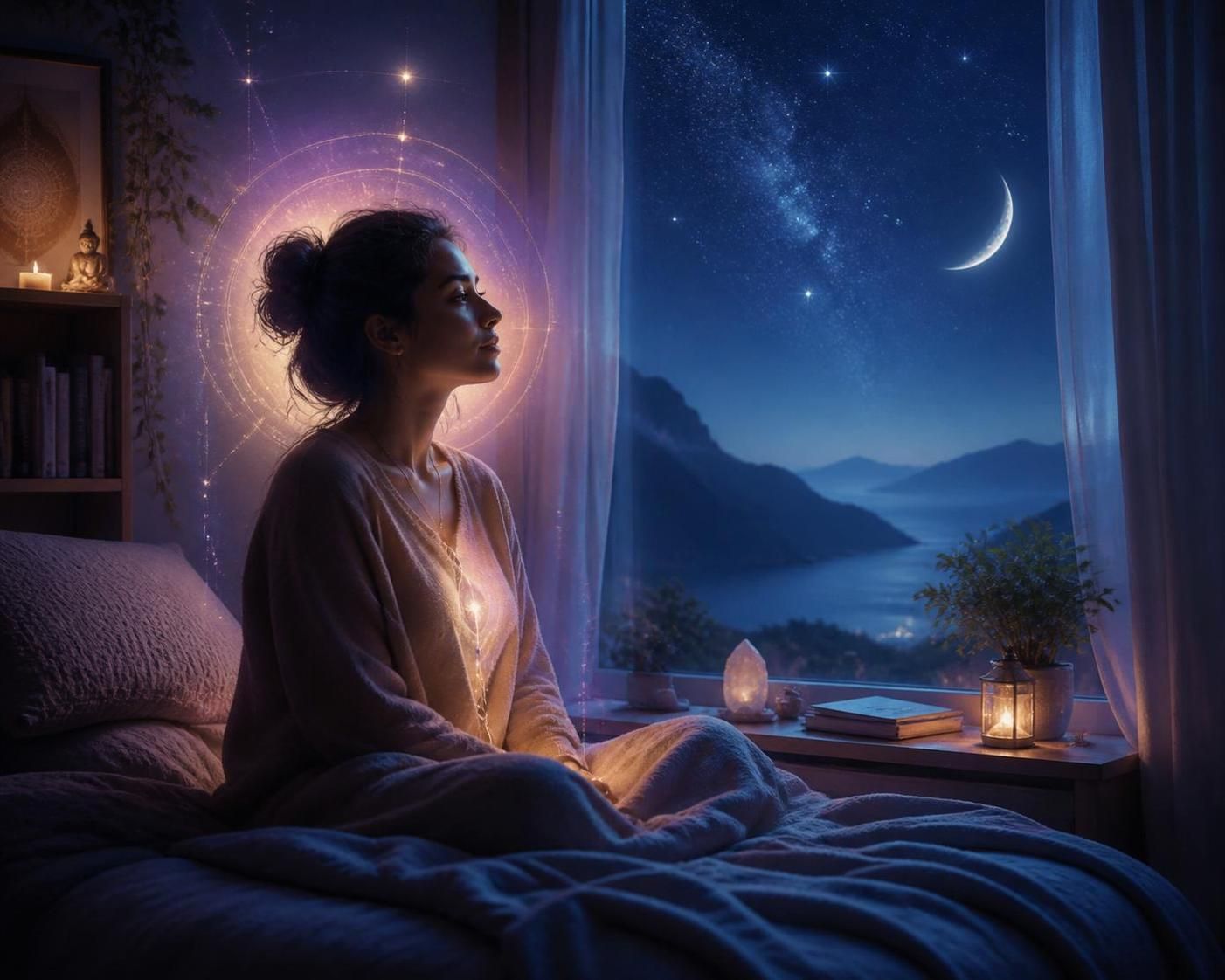 descubre el significado espiritual de despertarse entre las 2 y las 3 de la madrugada y explora lo que este fenómeno puede revelar sobre tu vida interior y tus energías.