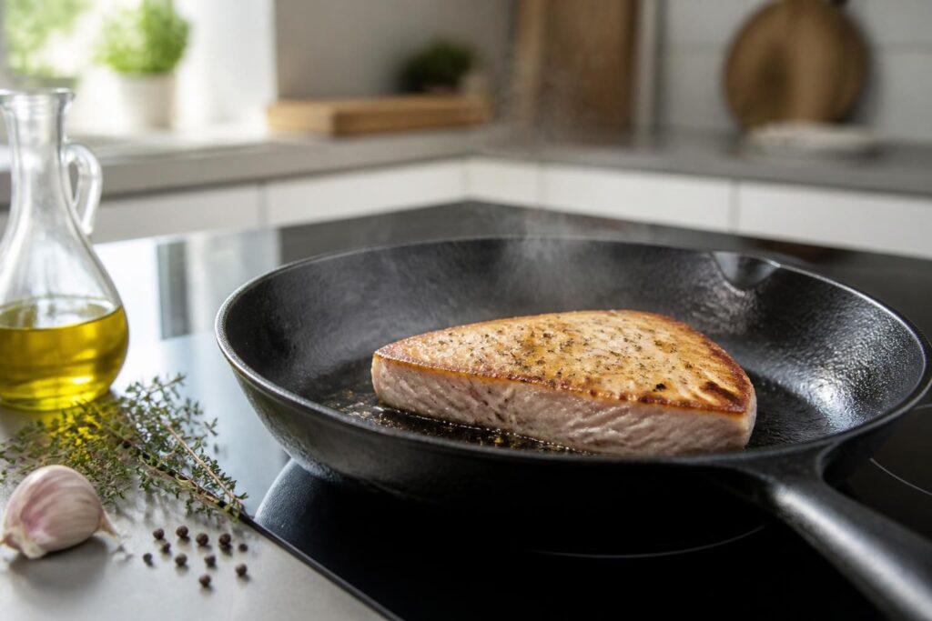 découvrez nos astuces pour cuire le thon à la poêle rapidement tout en conservant toute sa saveur. une méthode simple et efficace pour un repas savoureux en un rien de temps.