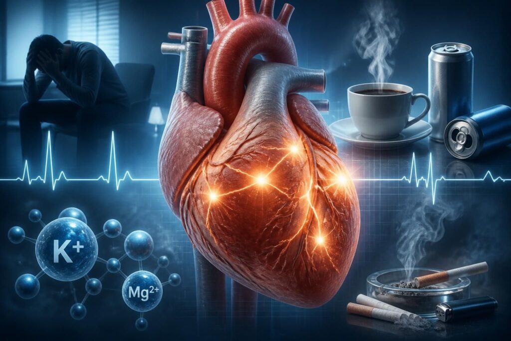 découvrez les causes courantes des extrasystoles, ces battements cardiaques irréguliers, et comprenez leurs effets sur votre santé cardiovasculaire.