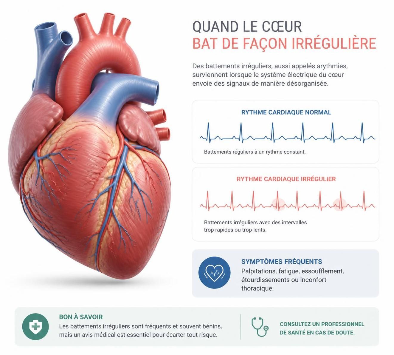 découvrez les causes fréquentes des extrasystoles, ces battements cardiaques irréguliers, et comment les reconnaître pour mieux gérer votre santé cardiovasculaire.