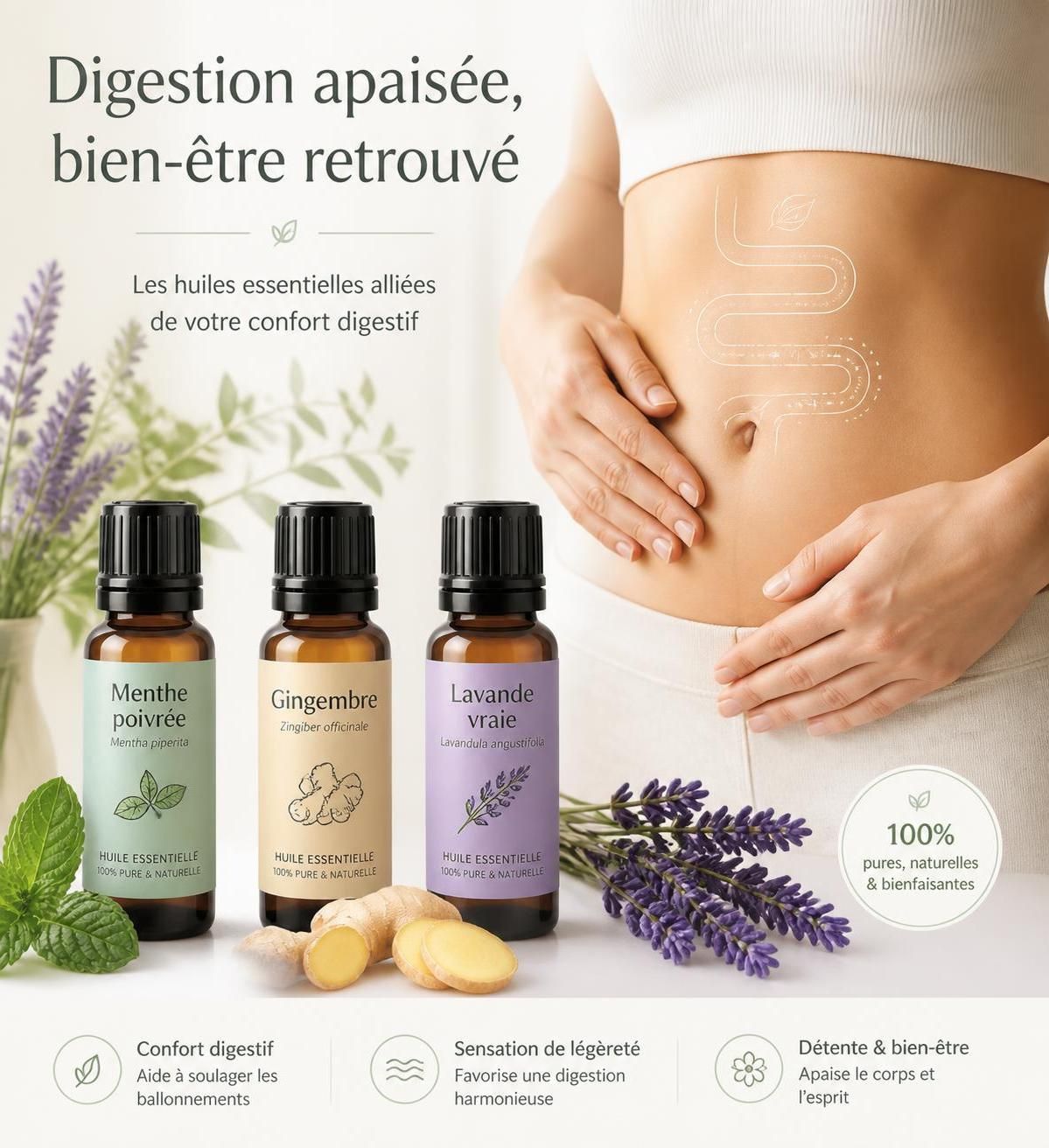 découvrez quelles huiles essentielles choisir pour apaiser les maux causés par la gastro, avec des conseils pour un soulagement efficace et naturel.