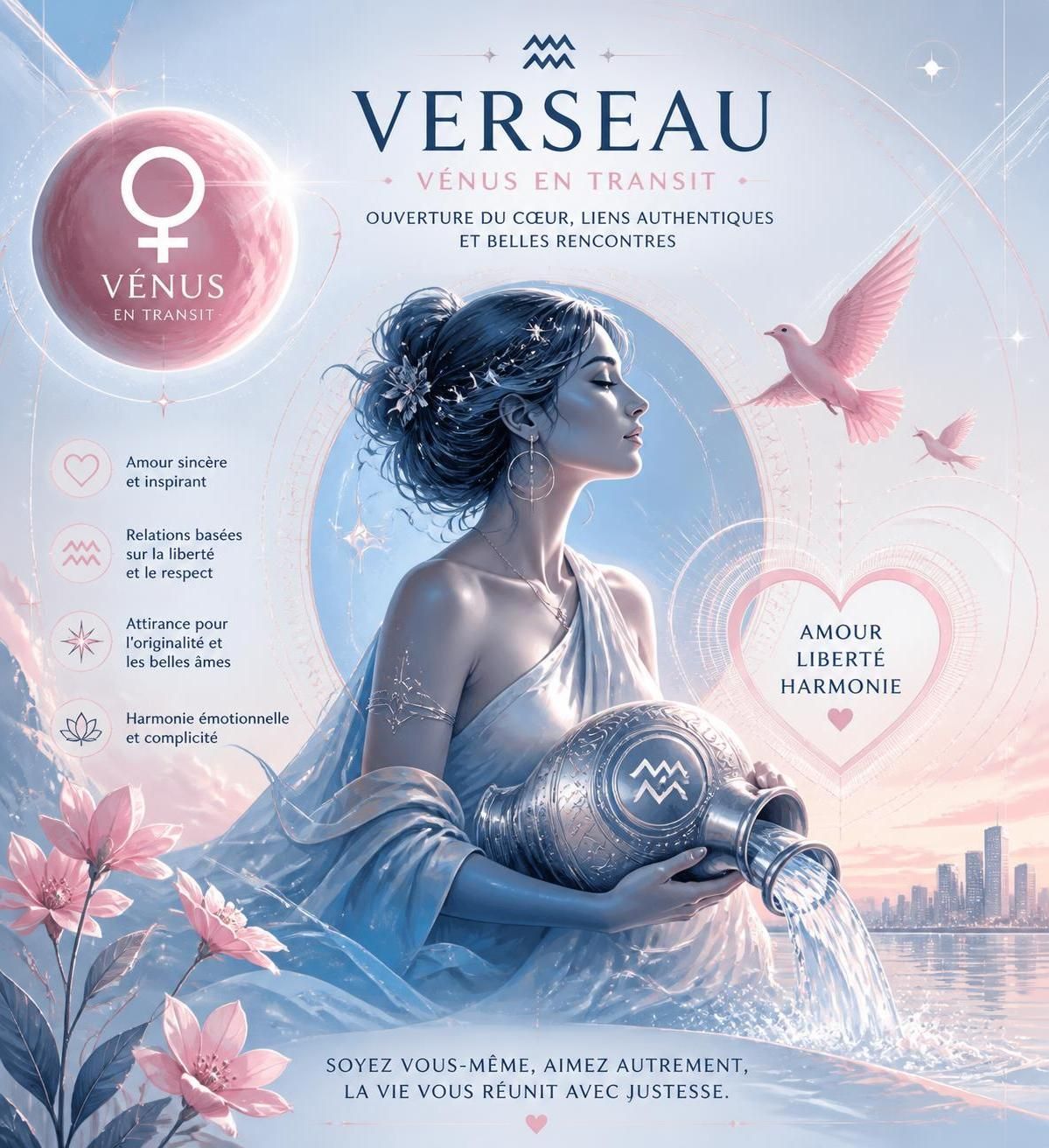 découvrez comment le transit de vénus influence les relations amoureuses des verseaux, apportant charme, passion et nouvelles opportunités sentimentales.