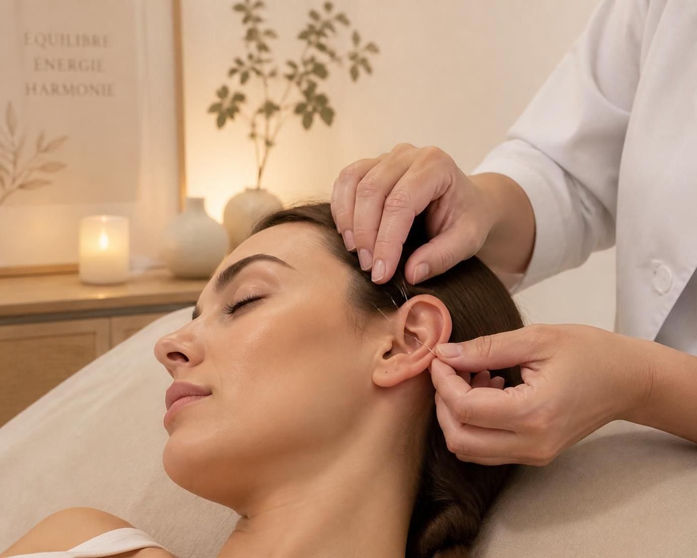 descubra cómo la acupuntura auricular puede convertirse en un aliado natural eficaz para reducir el estrés diario y recuperar bienestar y serenidad.