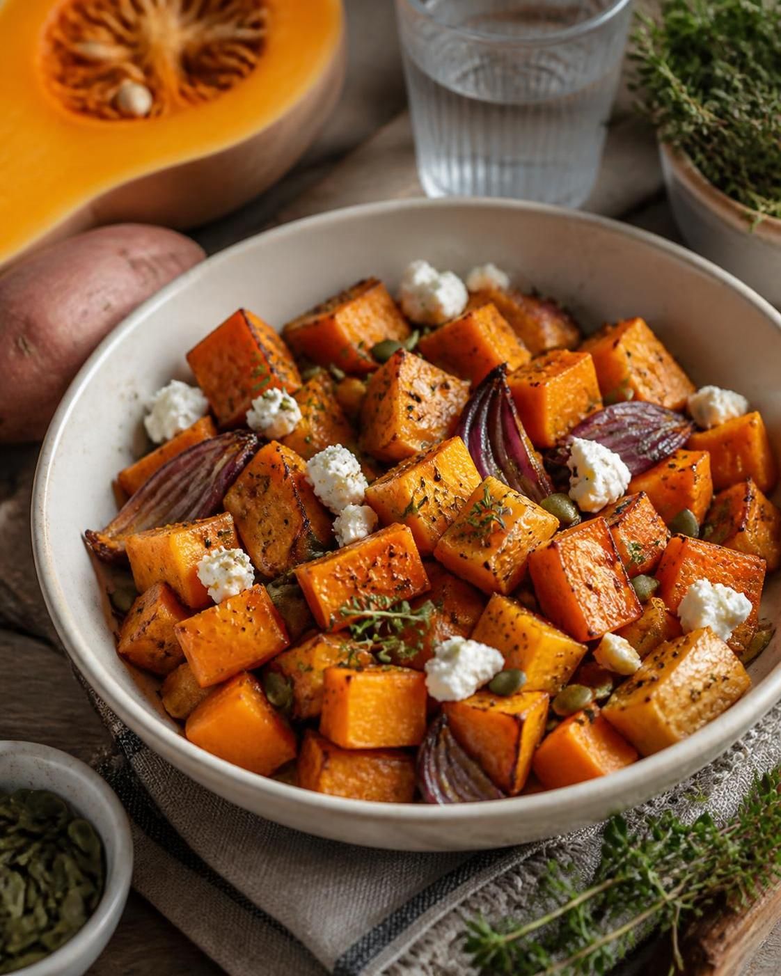 descubra como a butternut e a batata-doce, aliadas saborosas e nutritivas, podem impulsionar seu bem-estar diário graças aos seus benefícios deliciosos e saudáveis.