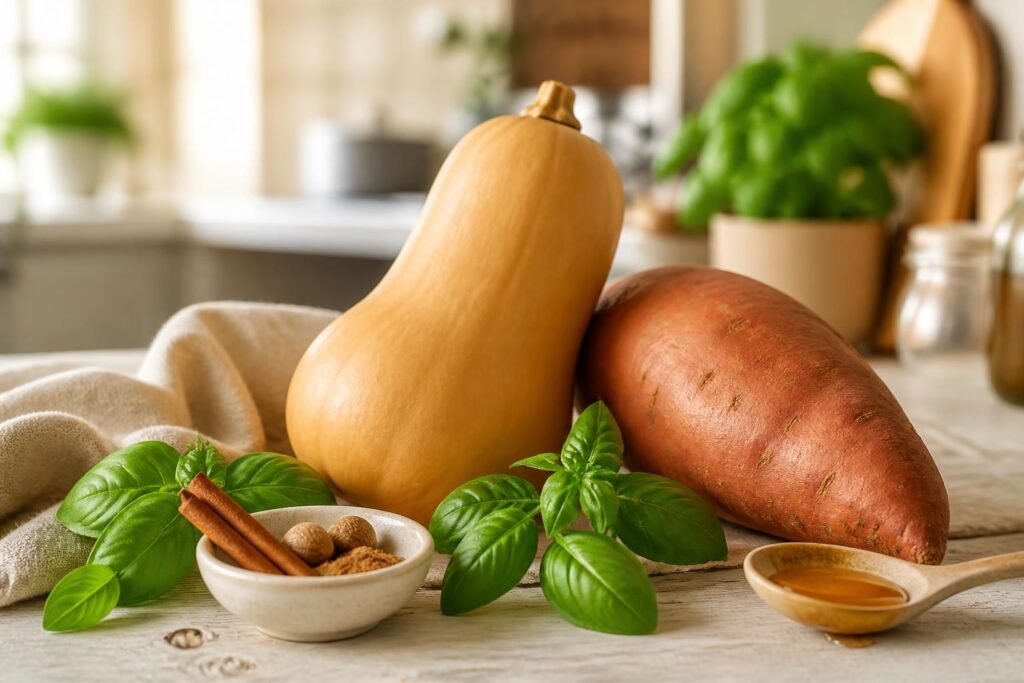découvrez comment la butternut et la patate douce, deux légumes savoureux et nutritifs, peuvent devenir vos alliées gourmandes pour améliorer votre bien-être au quotidien.