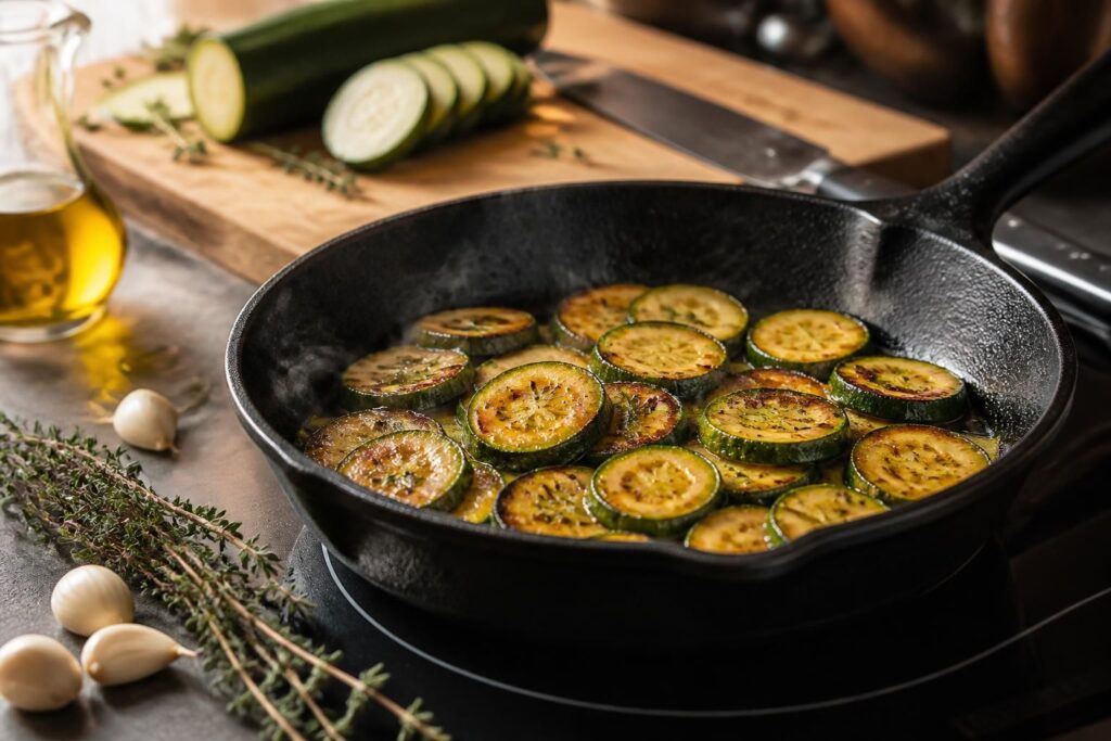 découvrez nos astuces simples et efficaces pour cuire la courgette à la poêle rapidement tout en conservant toutes ses saveurs.