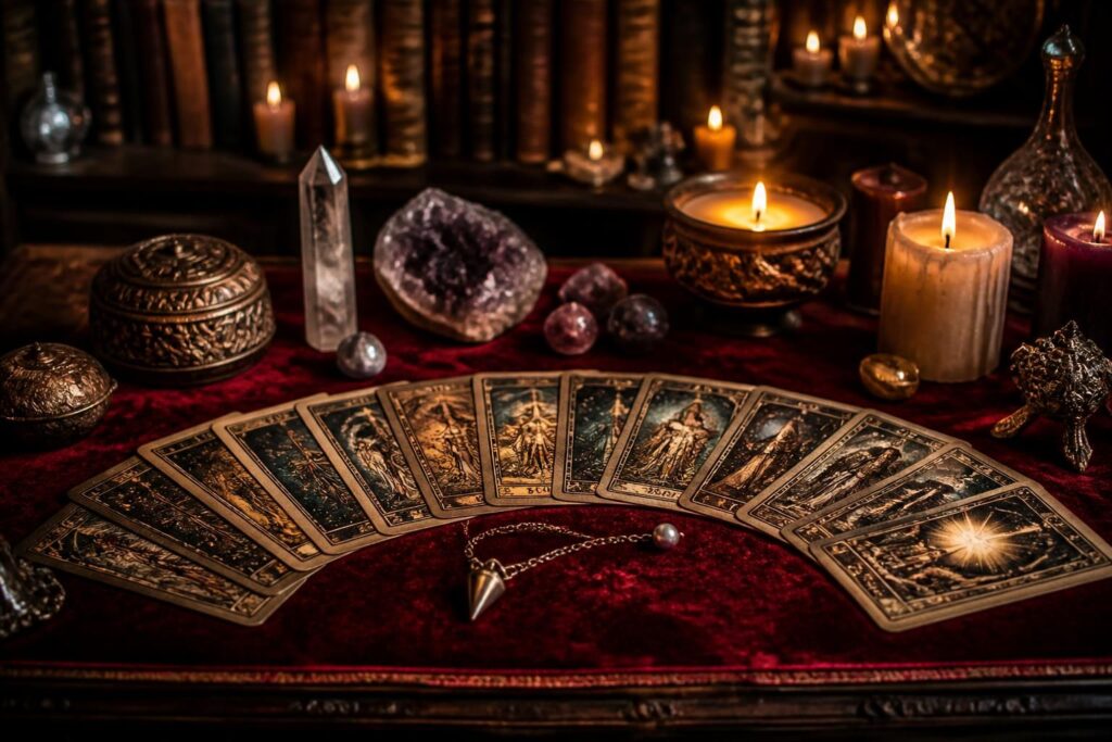 découvrez les secrets dévoilés par les tirages mystiques de divination par cartes et explorez la vérité derrière chaque message révélé.