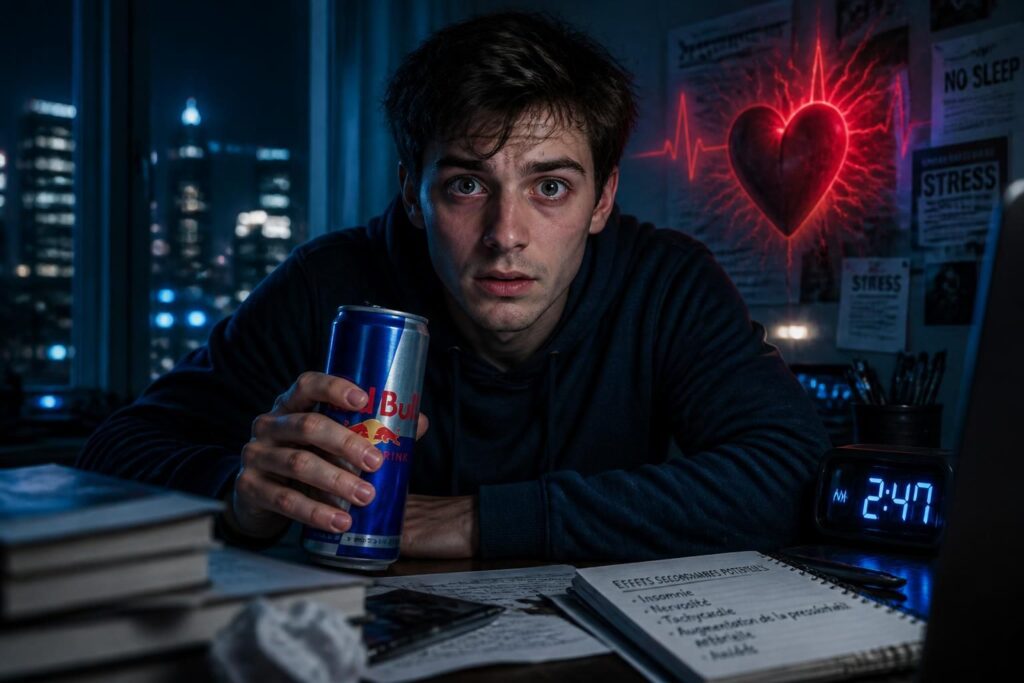 découvrez les effets secondaires du red bull et les risques potentiels liés à cette boisson énergisante. informez-vous pour consommer en toute sécurité.