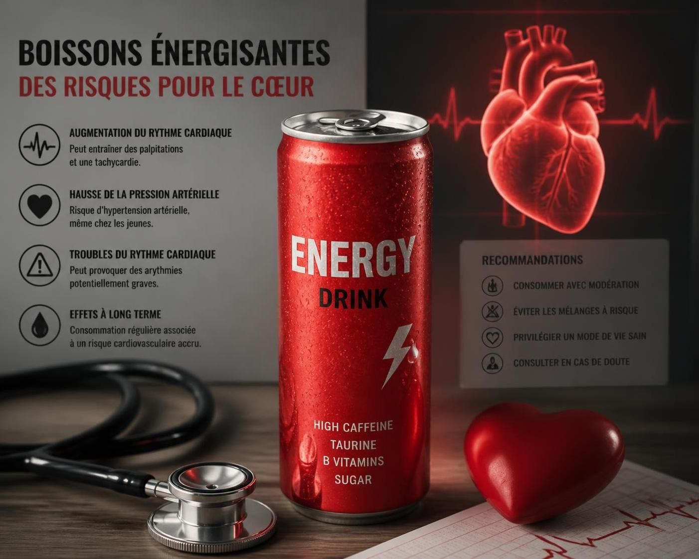 descubre los efectos secundarios del red bull y los riesgos potenciales relacionados con esta bebida energética. infórmate para consumir con seguridad.