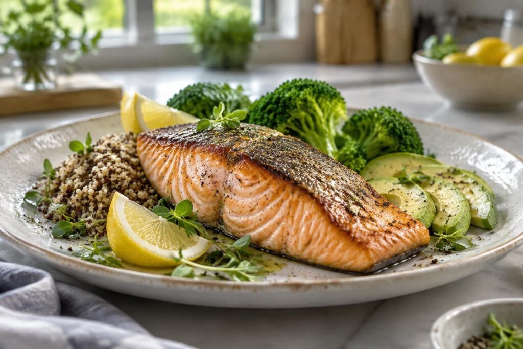 découvrez combien de calories contient un pavé de saumon et ses bienfaits : protéines, oméga-3 et conseils pour le préparer sainement.