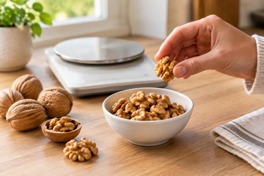 découvrez combien de calories contient une noix, ses bienfaits nutritionnels et quelle portion quotidienne privilégier pour profiter de ses atouts.