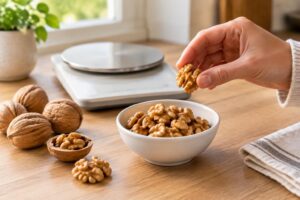 découvrez combien de calories contient une noix, ses bienfaits nutritionnels et quelle portion quotidienne privilégier pour profiter de ses atouts.