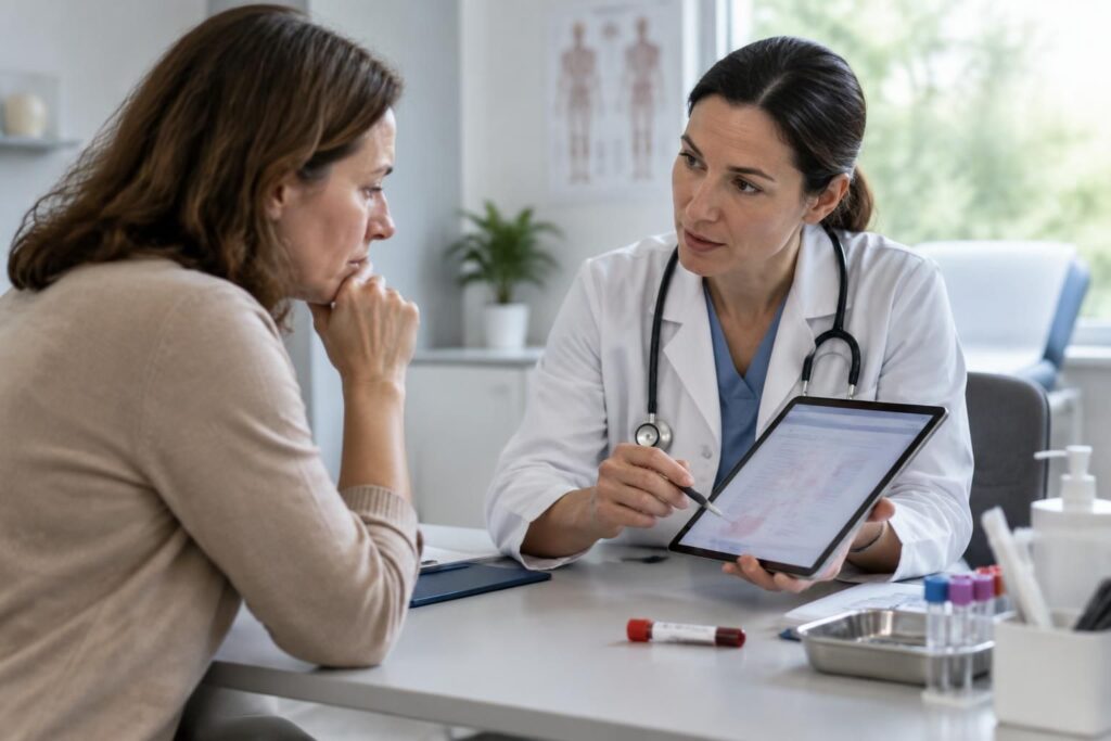 ferritine élevée : découvrez les symptômes possibles, les causes fréquentes et quand consulter un médecin pour interpréter votre bilan sanguin.